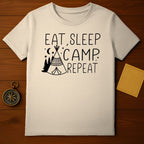 Eat Sleep Camp Repeat T-Shirt