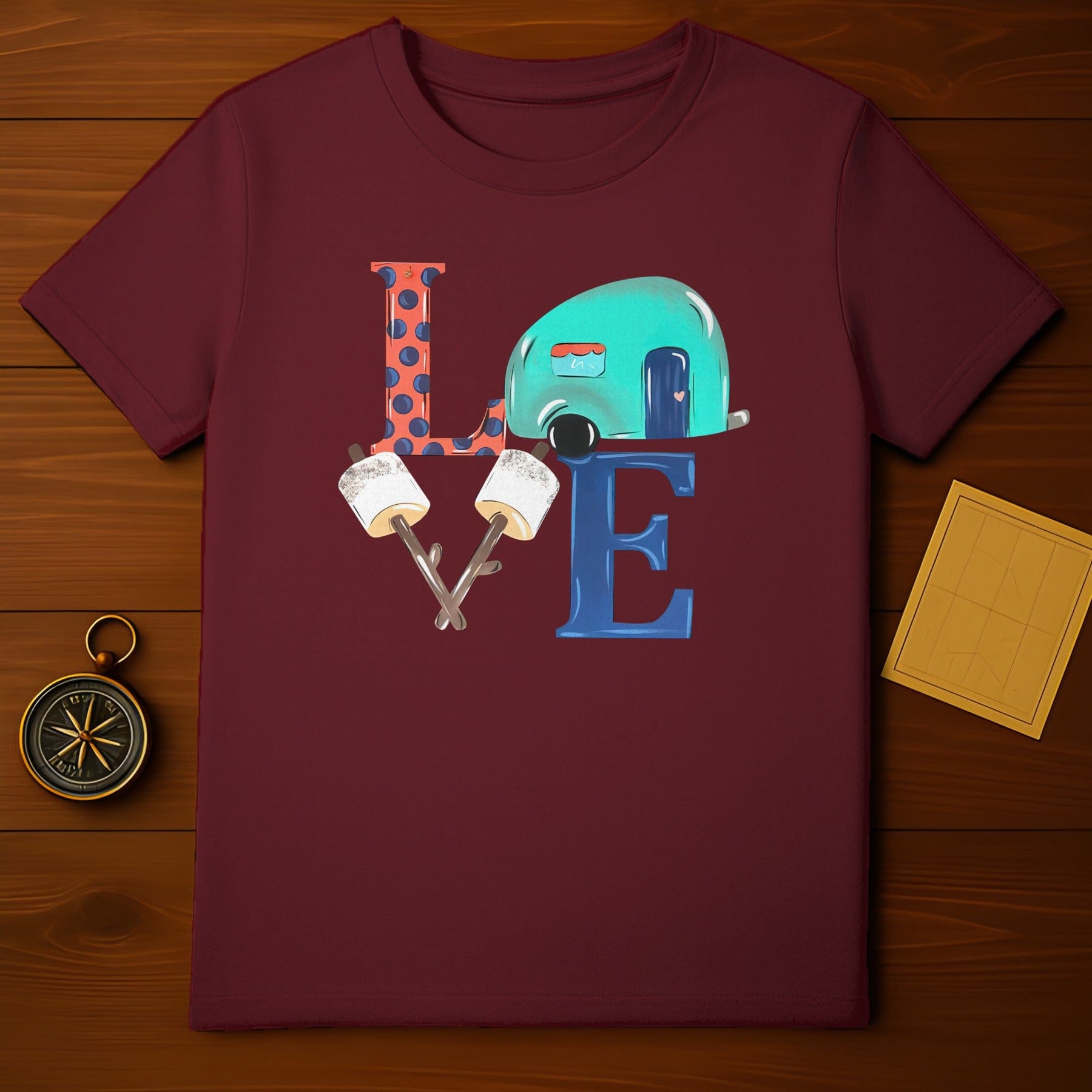 Retro Camper Love T-Shirt