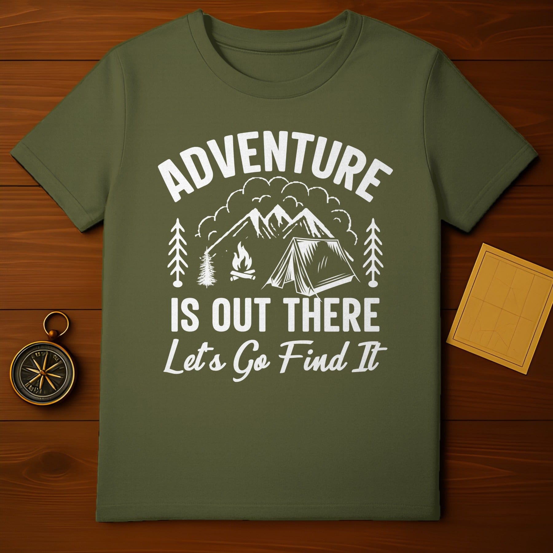 Adventure Is Out There Let's Go Find It Shirt