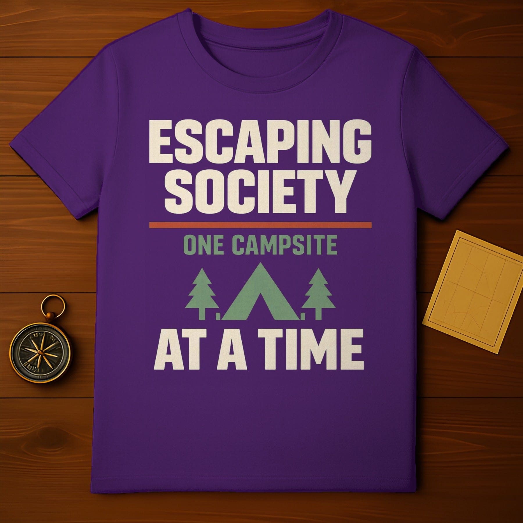 Escaping Society One Campsite AT A Time product type

Escaping Society, Campsite, Camping, Outdoors, Nature, Adventure, Travel, Explorer, Wilderness, Hiker, Forest, Mountain, Tent, Camp Life, Getaway, Wanderlust, Outdoor Lover, Freedom, Solitude, Road Trip
