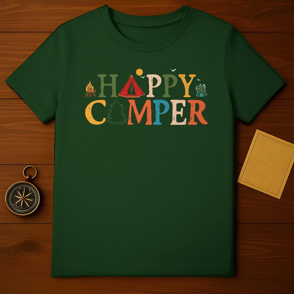 Retro Happy Camper T-Shirt