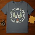 Camping The Original Social Social Media T-Shirt