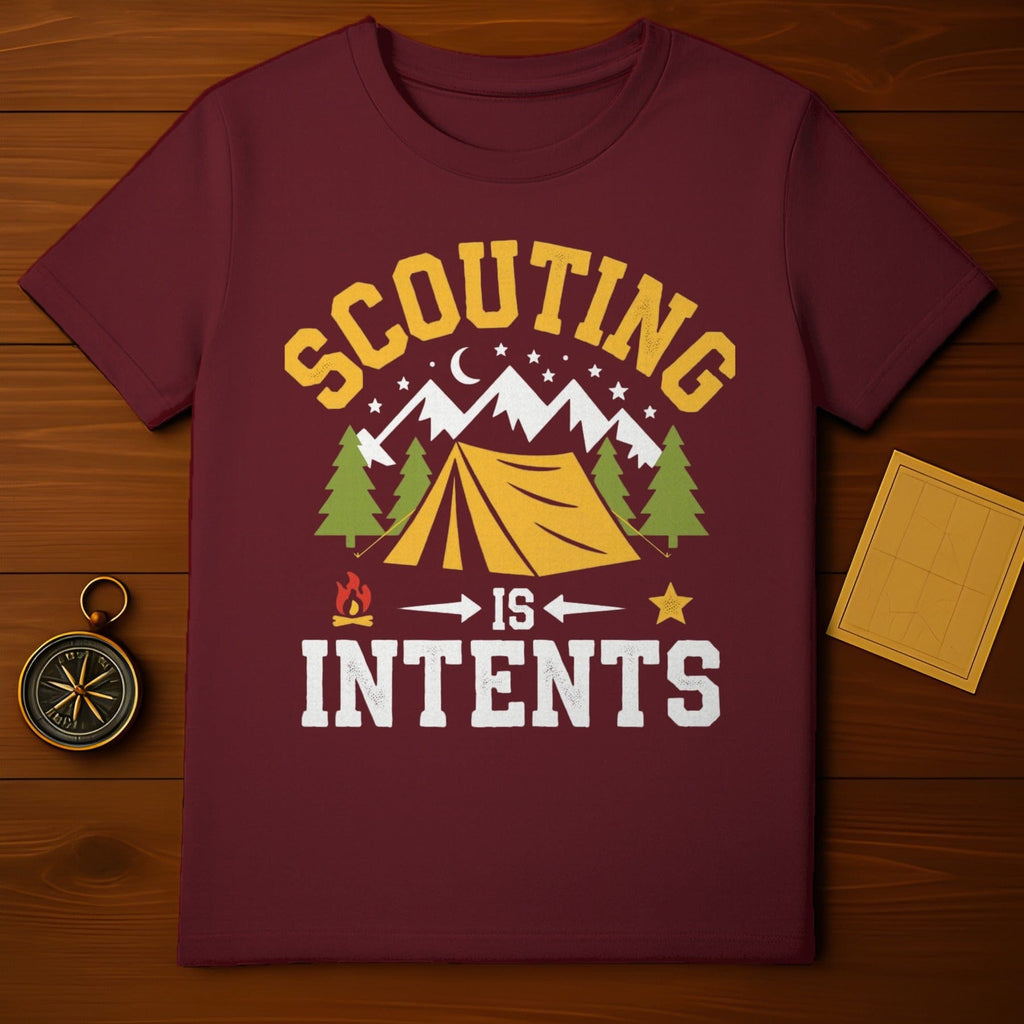 Scout In Tents T-Shirt