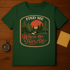 Find Me Where the Trees Are Forest Landscape product type