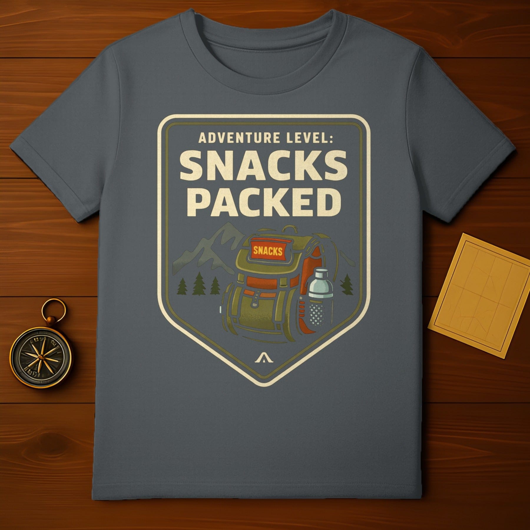 Adventure Level Snacks Packed Graphic T-Shirt
