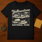 Yellowstone National Park Graphic Tee Shirt