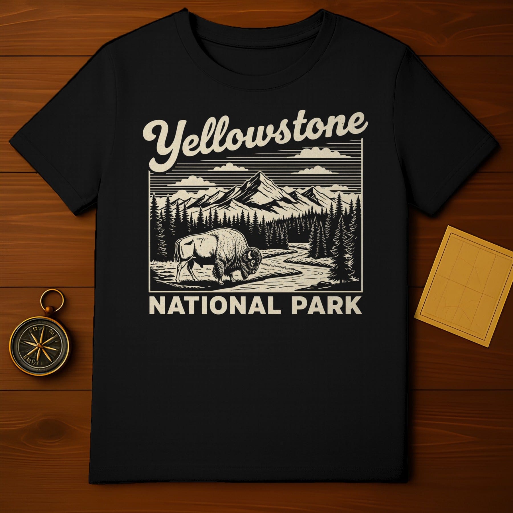 Yellowstone National Park Graphic Tee Shirt