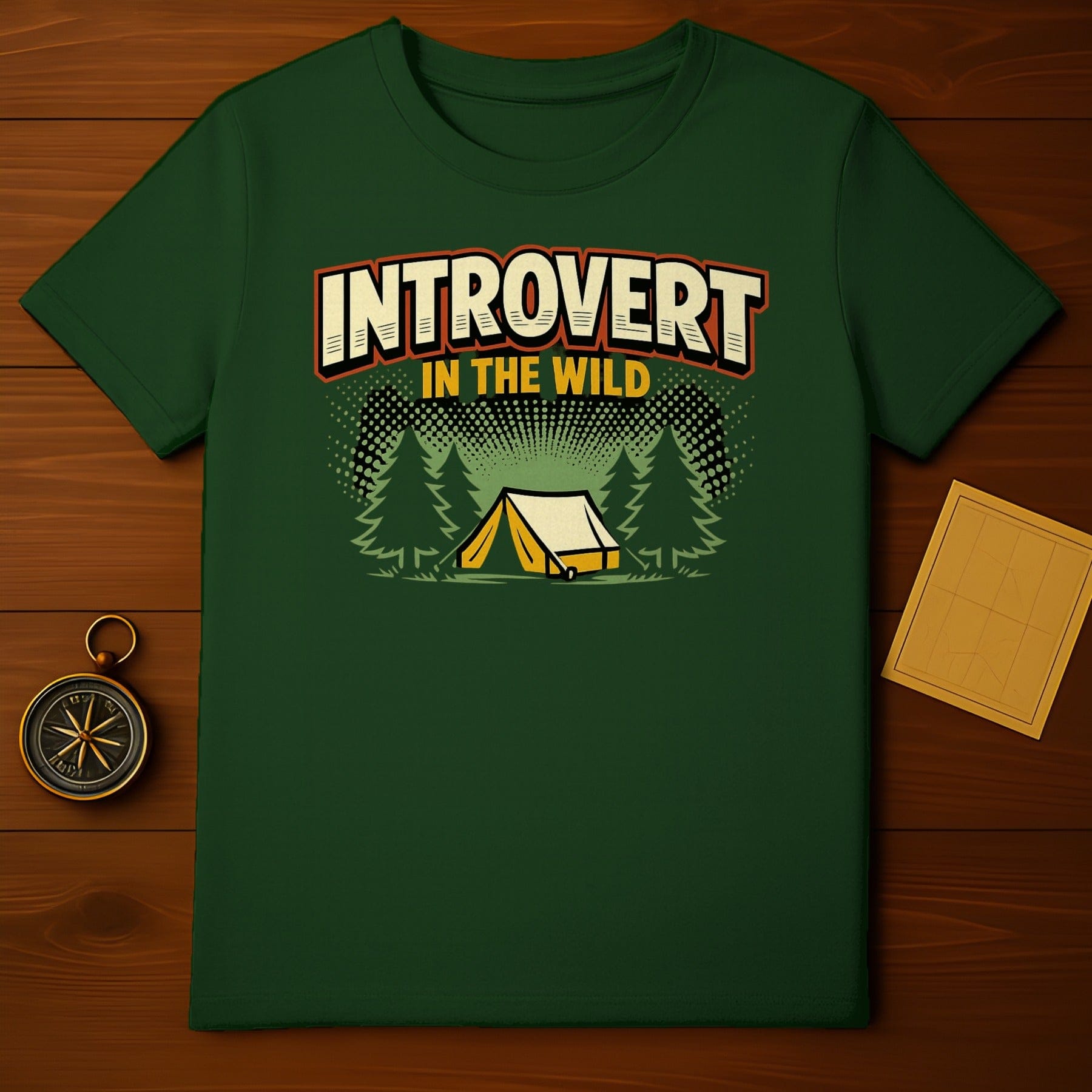 Introvert IN THE WILD Outdoor Camping Design product type
Introvert
Camping
Outdoor
Wilderness
Nature
Tent
Forest
Wild
Adventure
Solitude
Quiet
Retreat
Outdoorsy
Explorer
Green
Trees
Introvertlife
Campinglife
Funnydesign
Hiking