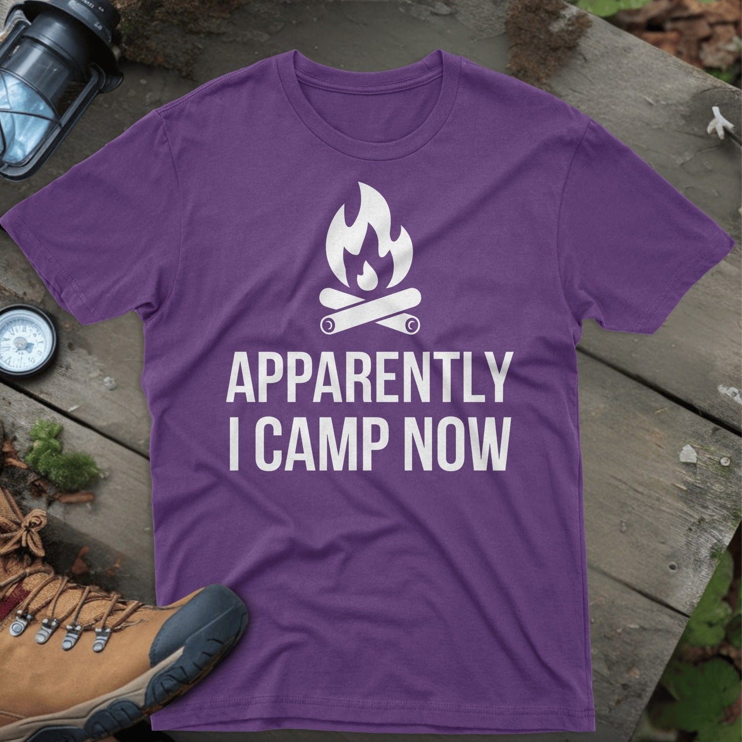 Apparently I Camp Now Graphic T-Shirt product type