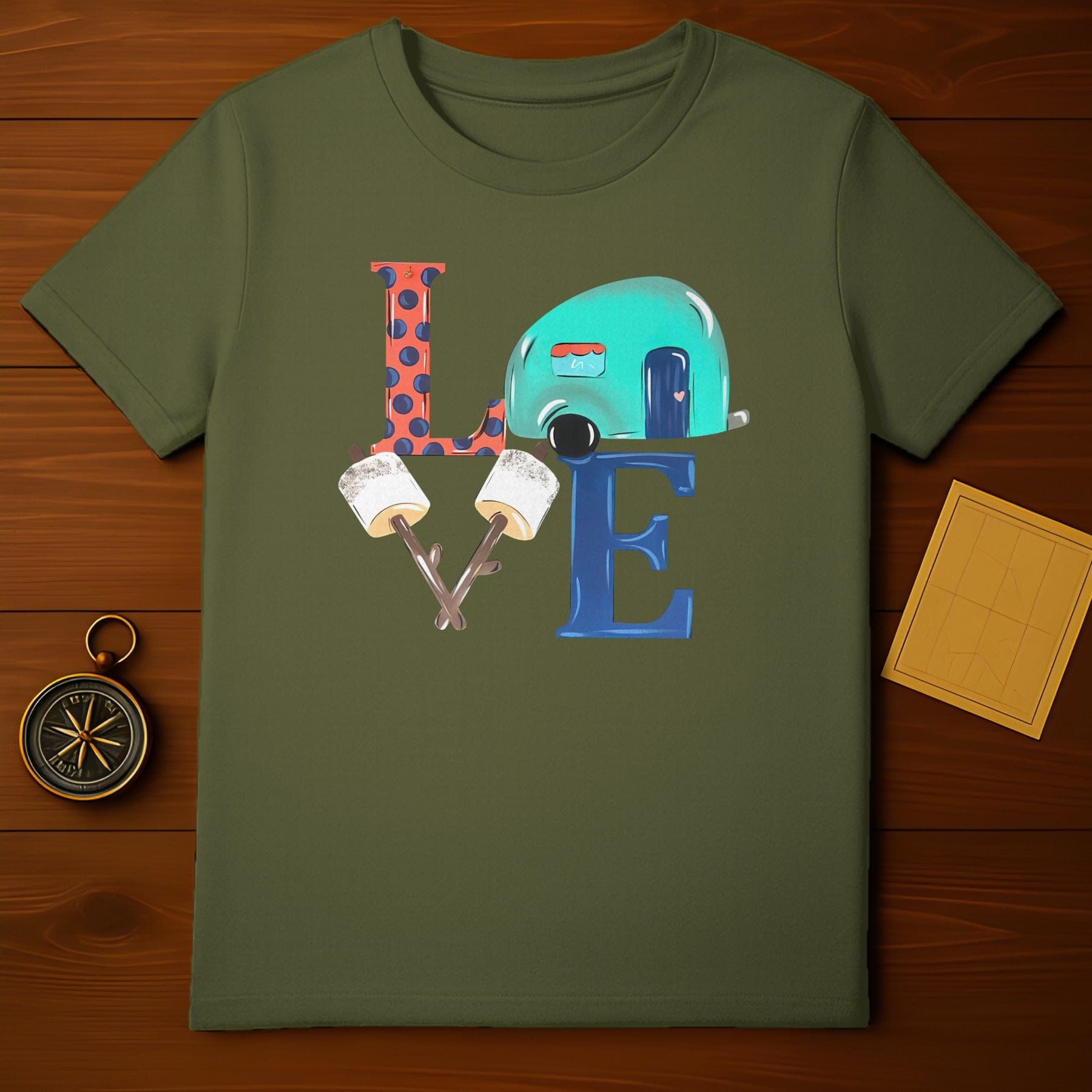 Retro Camper Love T-Shirt
