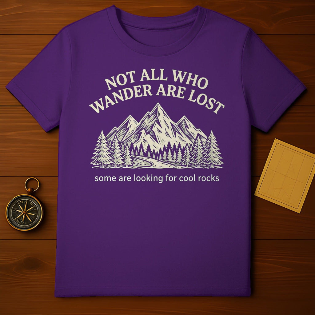 Not All Who Wander Are Lost Purple T-Shirt Product Type
Adventure T-Shirt, Mountain Graphic Tee, Outdoor Apparel, Wanderlust Shirt, Explorer Clothing, Hiking Tee, Nature Lover Gift, Cool Rocks Design, Lost Wanderer Tee, Forest Mountains Shirt, Purple Graphic Tee, Unique T-Shirt, Camping Shirt, Rock Collector Tee, Travel T-Shirt, Inspirational Shirt, Scenic Design Tee, Adventure Seeker, Outdoors Enthusiast, Wander Quote Shirt