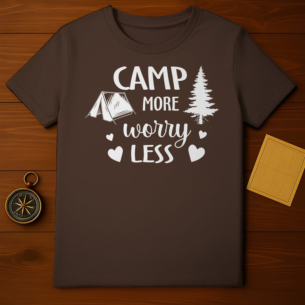 Camp More Worry Less T-Shirt