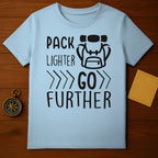 Pack Lighter Go Further Explorer T-Shirt Product