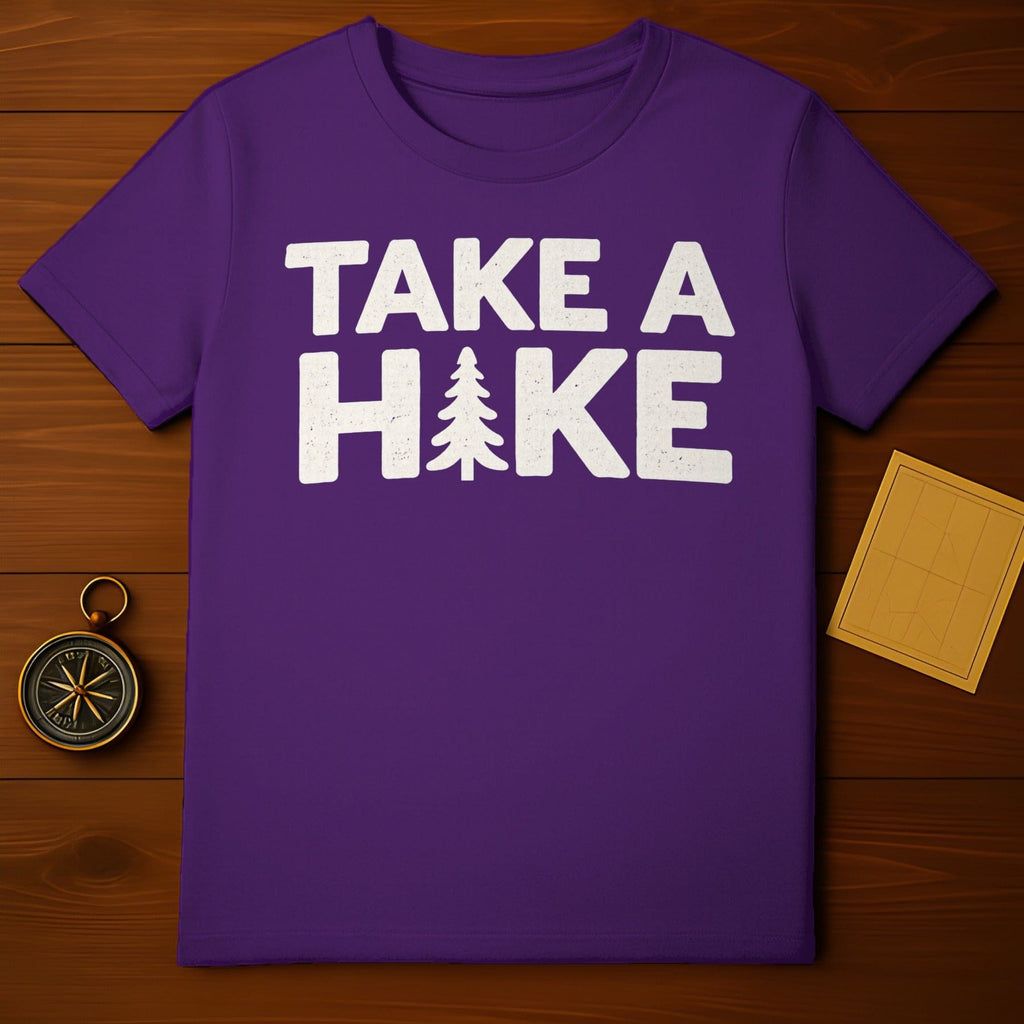 Take A Hike Graphic Tee Shirt Trendy Hiking Apparel