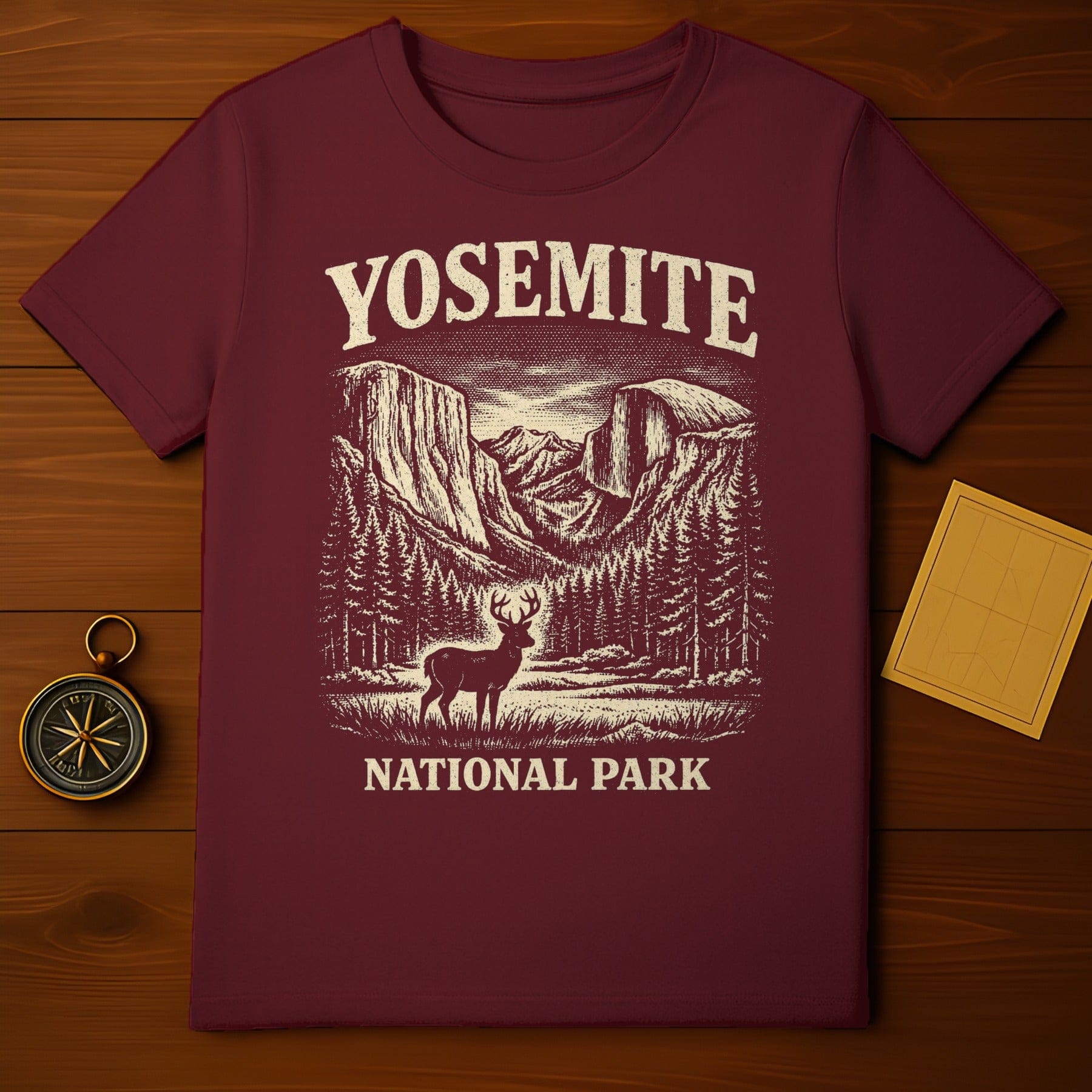 Yosemite National Park Scenic T-Shirt Product