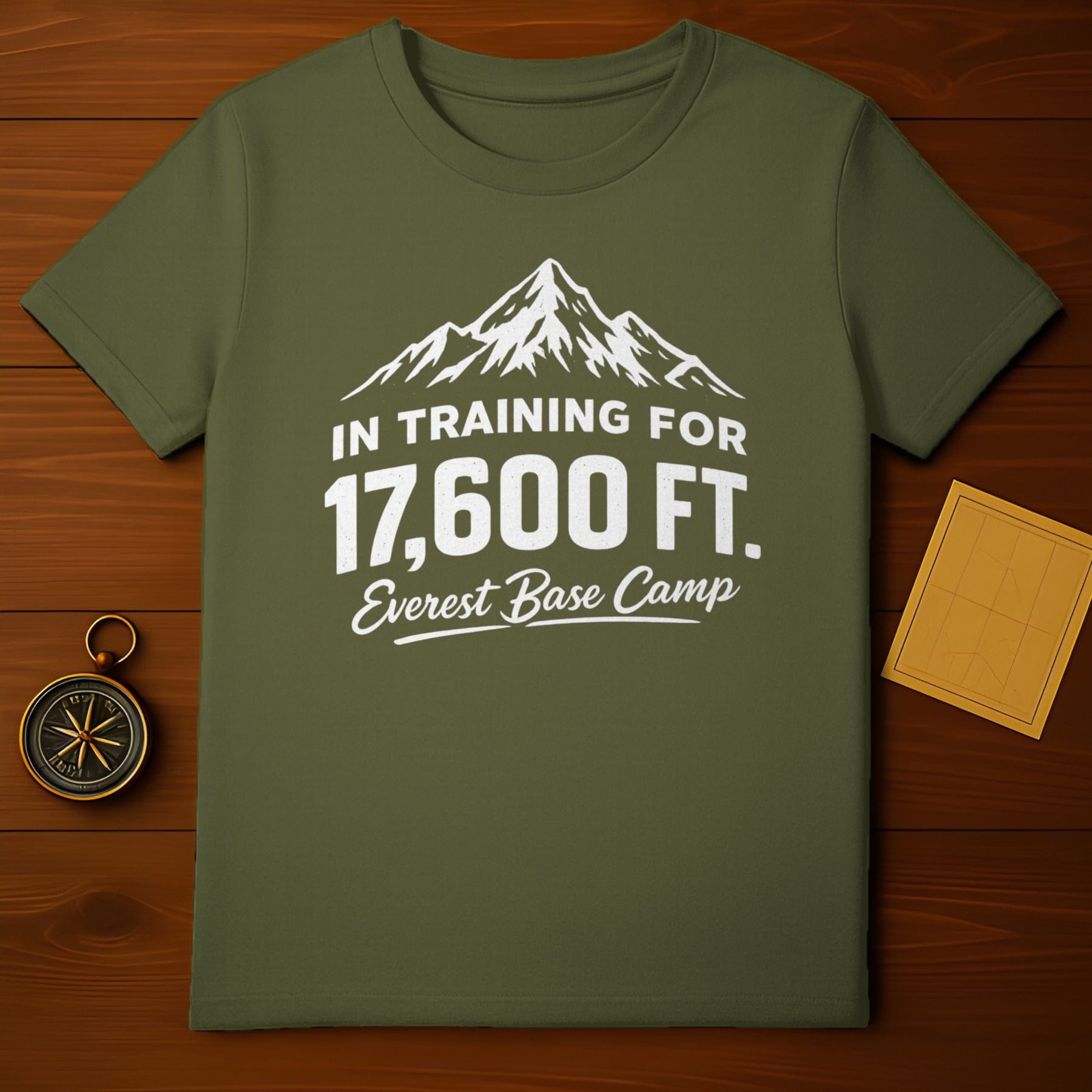 Everest Base Camp 17,600 FT In Training for  T-Shirt