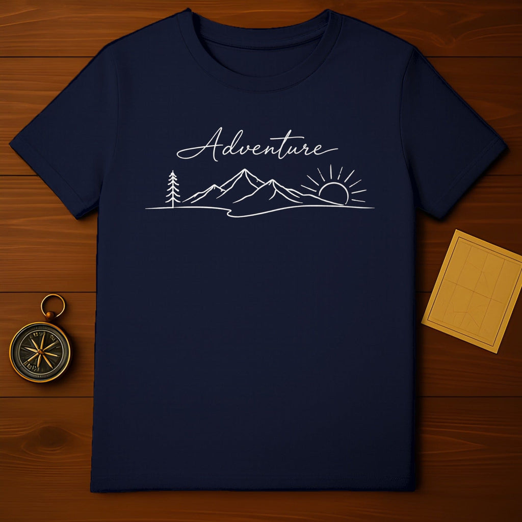 Adventure Design Graphic Tee for Outdoor Enthusiasts