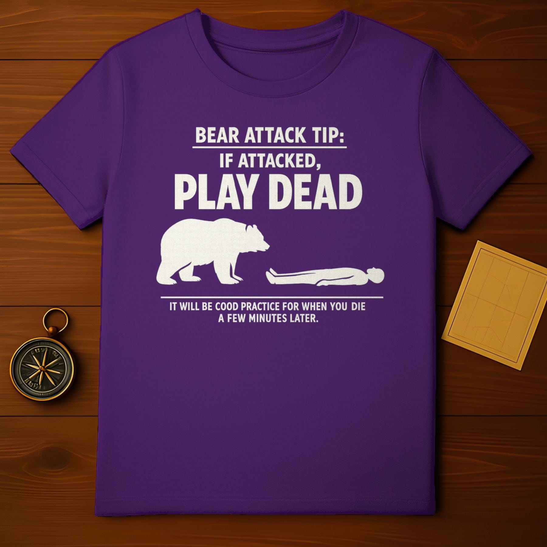 Bear Attack Tip If Attacked Play Dead CooD Practice product type