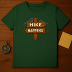 Hike Happens Graphic T-Shirt for Outdoor Enthusiasts
