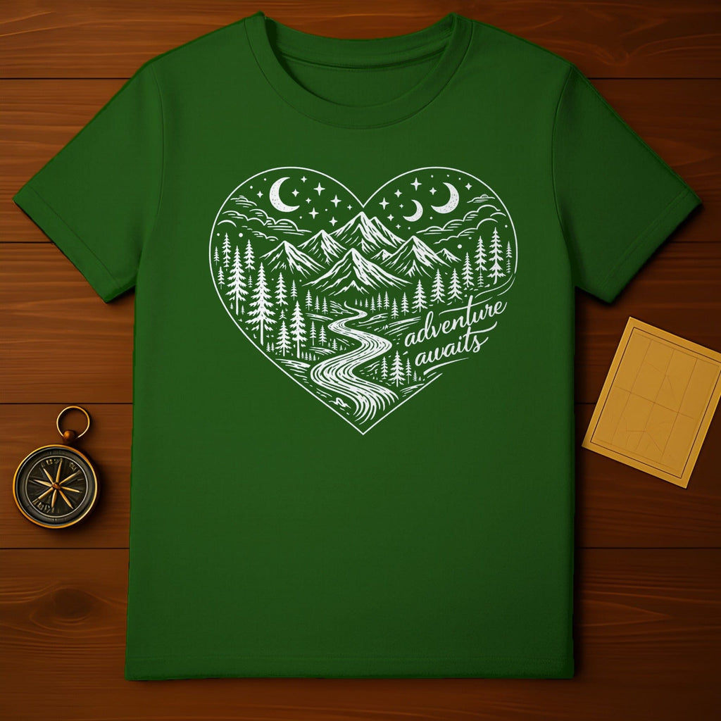 Outdoor Adventure Awaits Graphic Tee Shirt Product