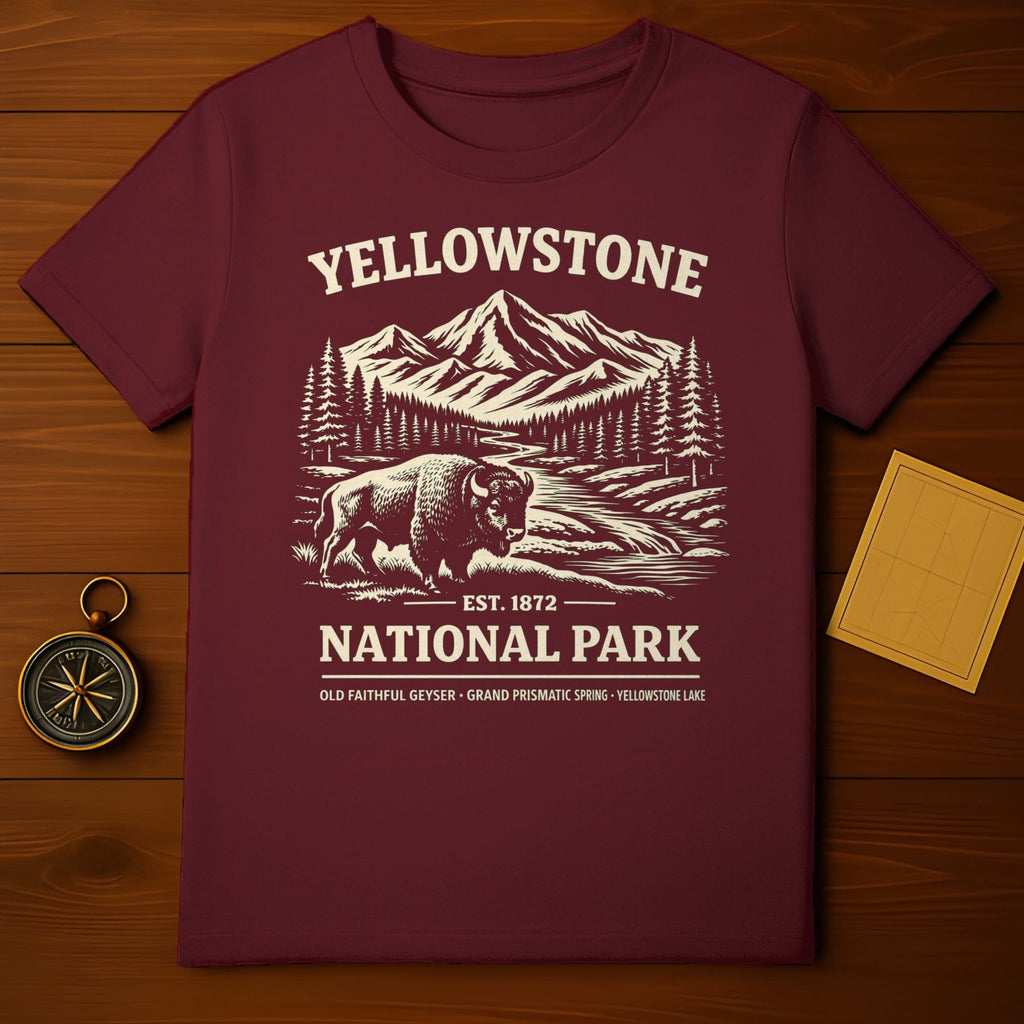 Yellowstone National Park Est. 1872 Graphic Shirt