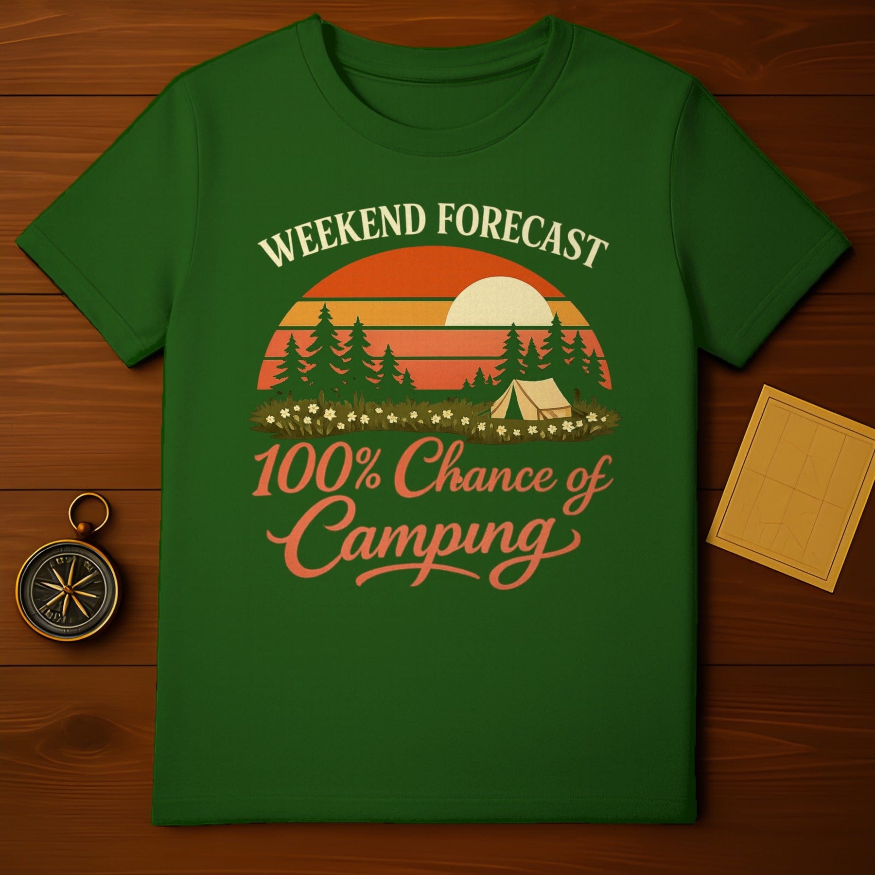 Weekend Forecast 100% Chance of Camping Adventure product type