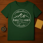 Adventure Awaits Graphic Tee for Nature Lovers