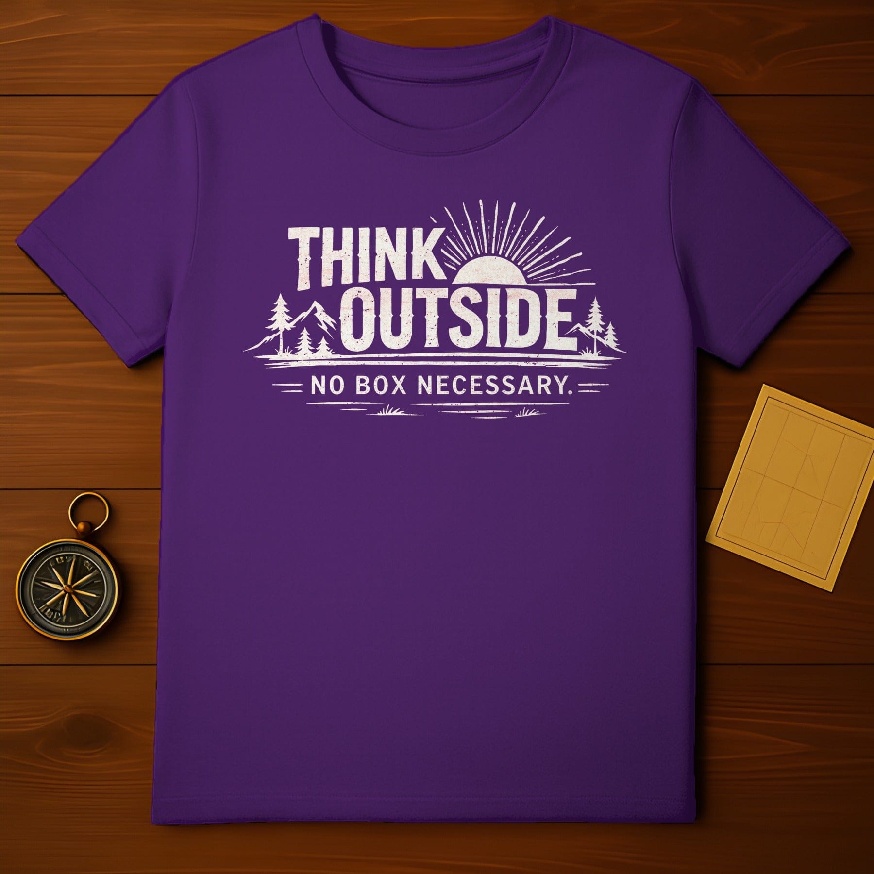 Think Outside No Box Necessary Graphic Tee