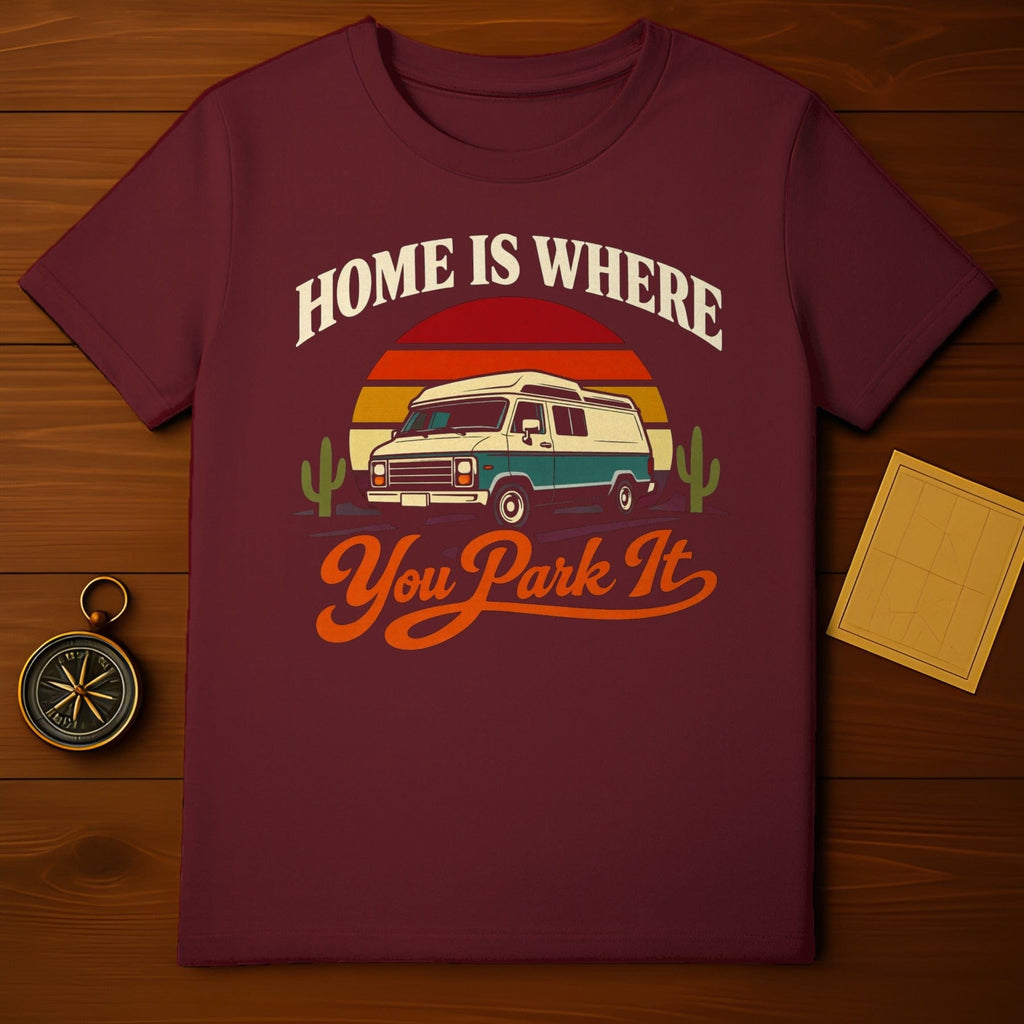 Home Is Where You Park It Retro Camper Van Sunset t-shirt

Home Is Where You Park It
Retro Van
Van Life
Camper Van
Road Trip Shirt
Vintage Van
Sunset Design
Desert Graphic
Cactus Art
Adventure Wear
Travel Tee
Wanderlust
Outdoor Lifestyle
RV Life
Nomadic Soul
Retro Style
Graphic Tee
Unique Design
Vacation Shirt
Camp Life