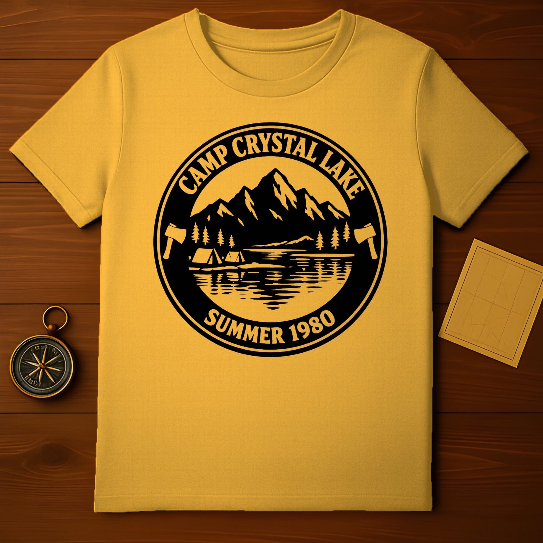 Camp Crystal Lake Summer 1980 Graphic T-Shirt