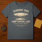 Summer 1980 Camp Crystal Lake Wessex County NJ T-Shirt