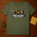Think Outside No Box Required Adventure T-Shirt
