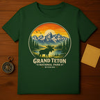 Grand Teton National Park Wyoming Moose T-Shirt