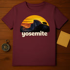 Yosemite Valley Sunset Bear Half Dome National Park product type
Yosemite, Half Dome, National Park, Bear Silhouette, Sunset Scene, Mountain Landscape, Outdoor Design, Nature Graphic, Wilderness, California, Travel Theme, Adventure Gear, Forest Print, Valley View, Wildlife Art, Park Souvenir, Scenic Beauty, Camping Life, Hiking Style, Golden Hour