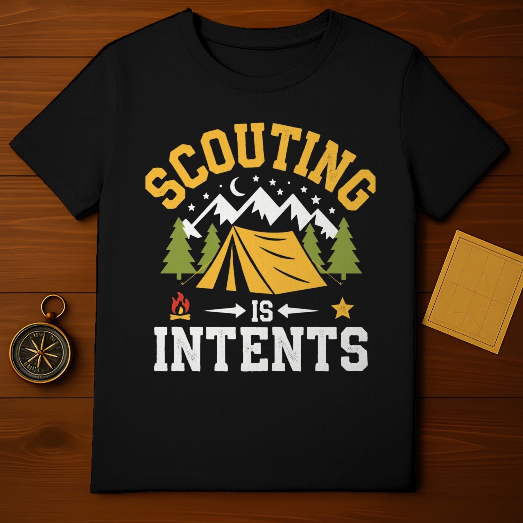 Scout In Tents T-Shirt