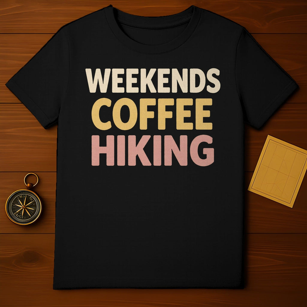 WEEKENDS COFFEE HIKING Apparel product type
