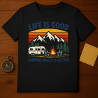 Life Is Good Camping Makes It Better T-shirt