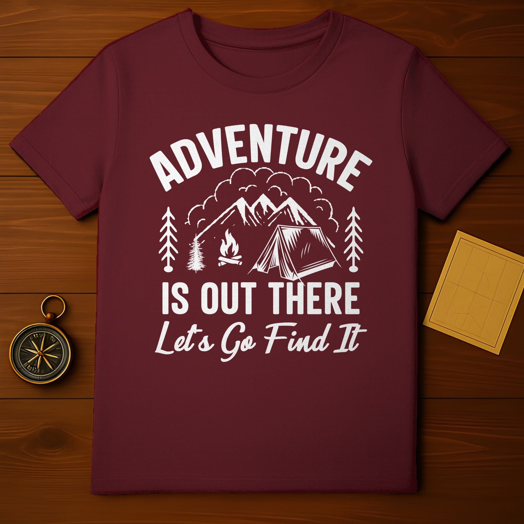 Adventure Is Out There Let's Go Find It T-shirt