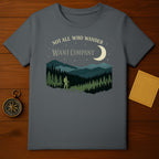 Not All Who Wander Want Company Forest Hiker Moon Stars product type