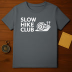 Slow Hike Club Snail Printed Tee Shirt