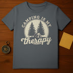 Camping Is My Therapy Graphic T-Shirt
