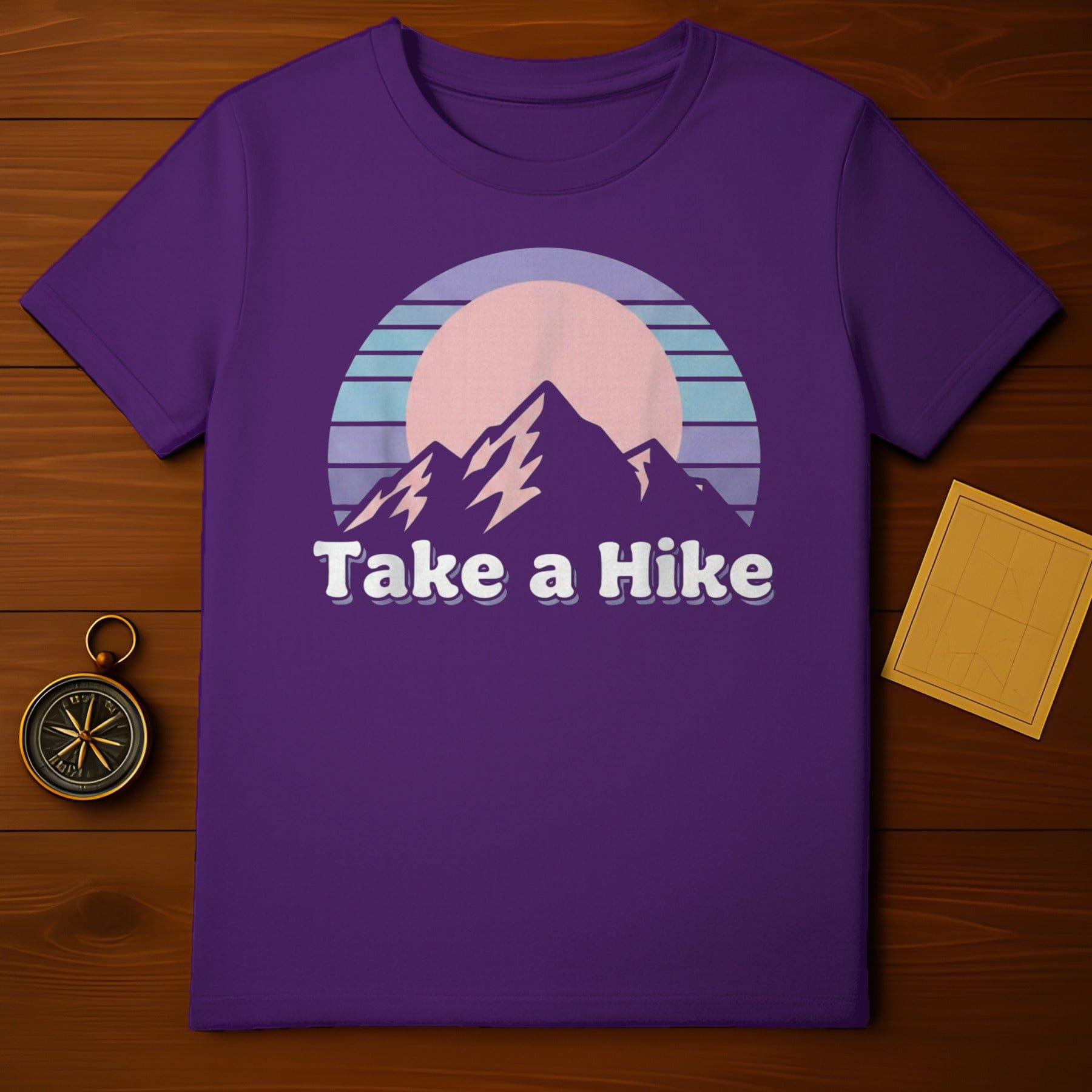 Take a Hike Purple Mountain Graphic T-shirt