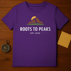 Purple ROOTS TO PEAKS Mountain Sun product type

purple
roots to peaks
mountain
sun
landscape
outdoor
adventure
nature
hiking
explore
graphic tee
apparel
shirt
top
design
est 2025
travel
camping
peaks
outdoorsy