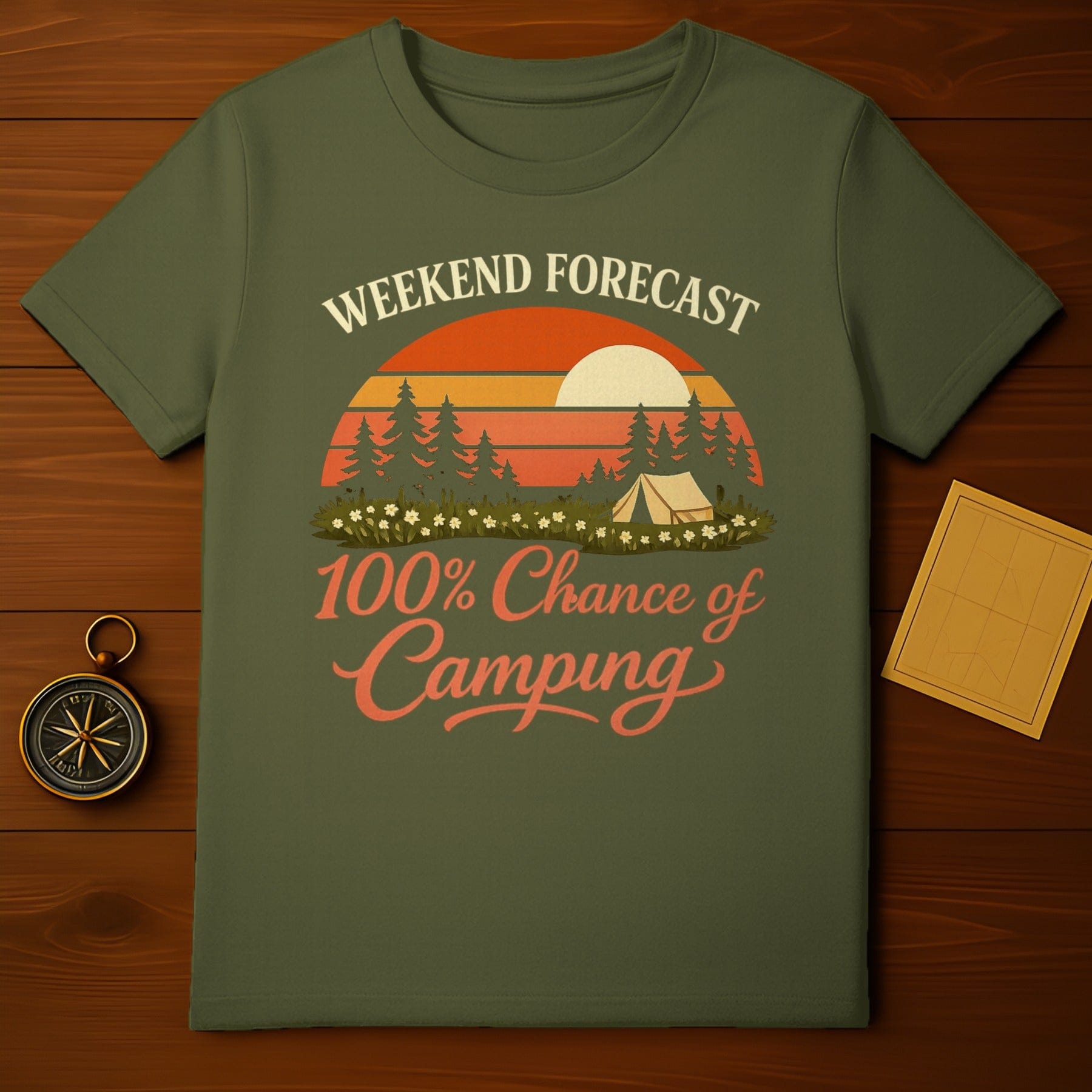 Weekend Forecast 100% Chance of Camping Adventure product type