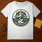 Mountains Compass River Find Your True North T-Shirt product type