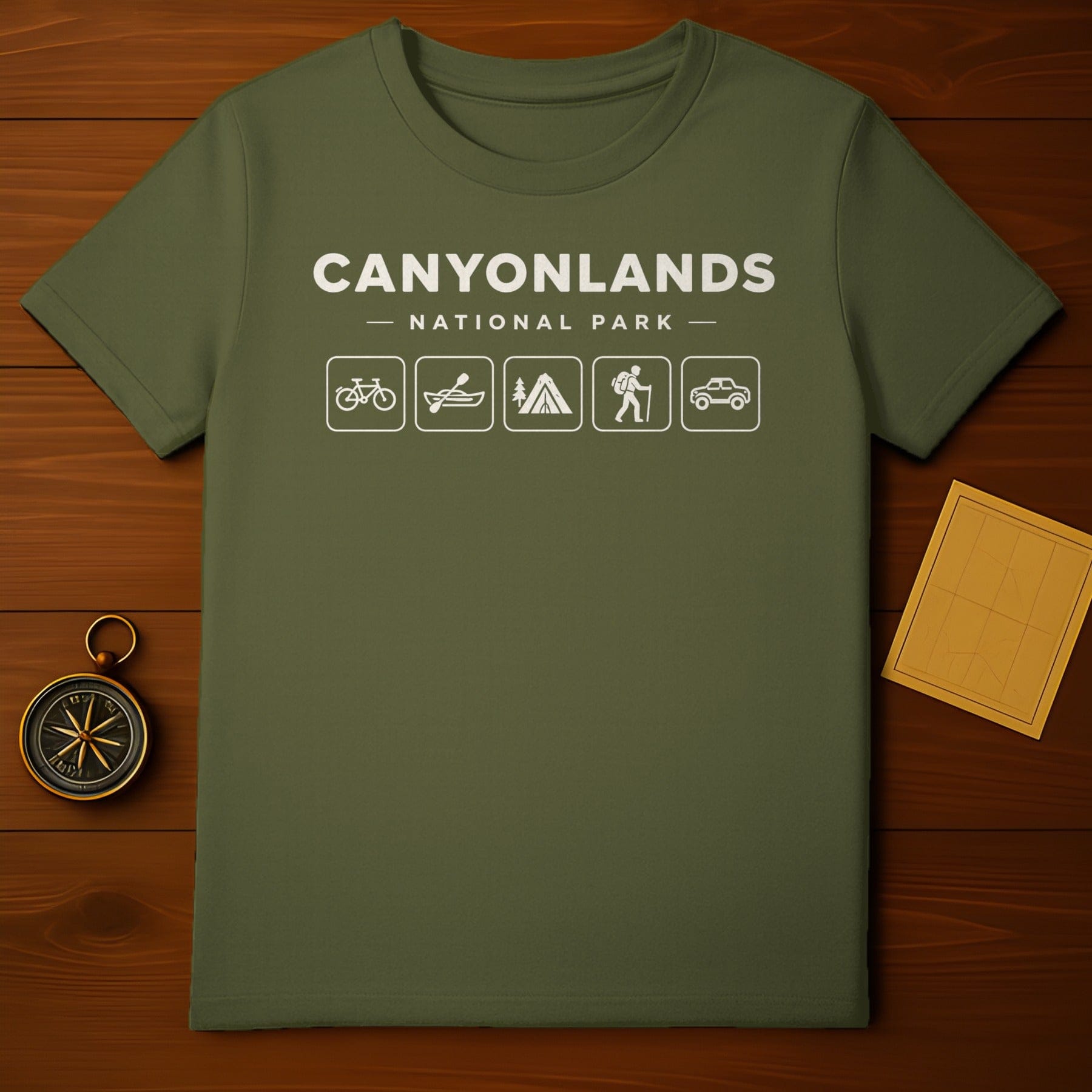 CANYONLANDS NATIONAL PARK Adventure Icons product type