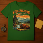 Yellowstone National Park Bison Graphic Tee