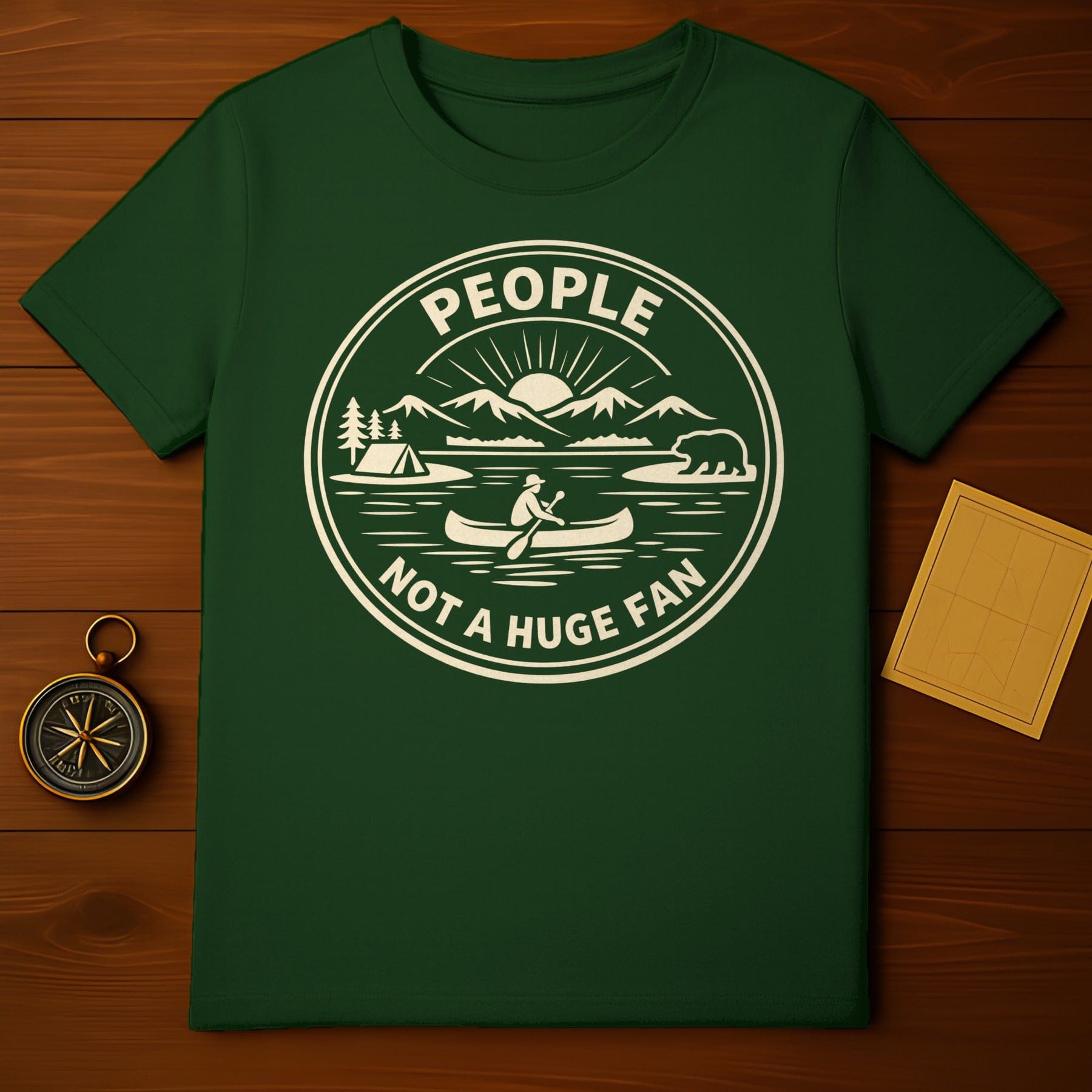 People Not a Huge Fan Unique Graphic T-shirt