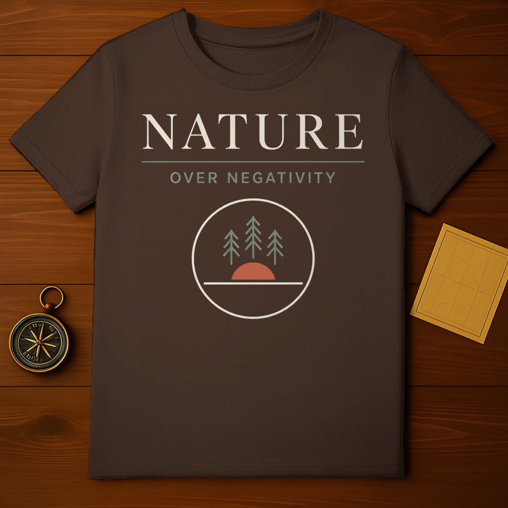NATURE OVER NEGATIVITY Forest Sunset Graphic product type
