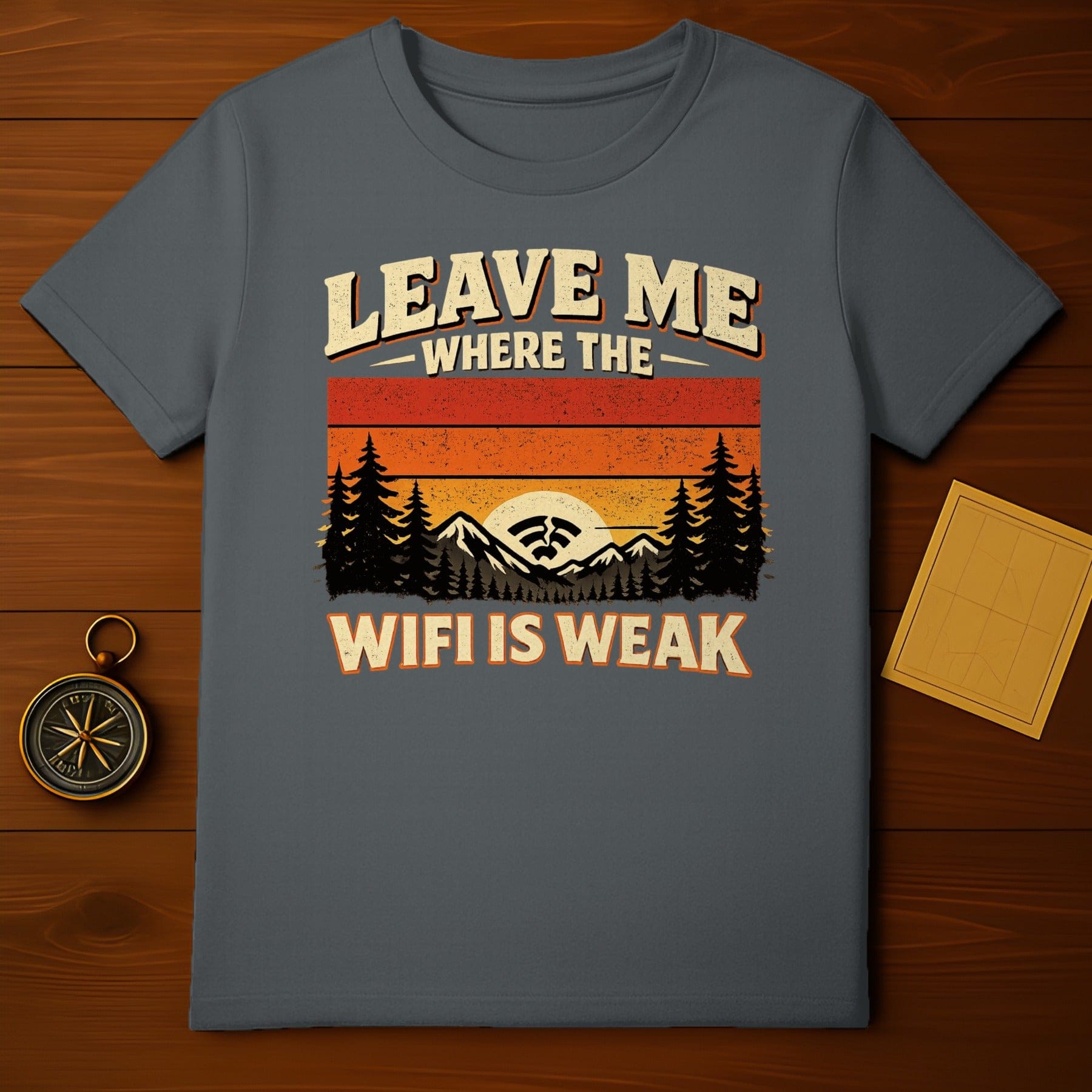 Leave Me Where The Wifi Is Weak Graphic T-shirt